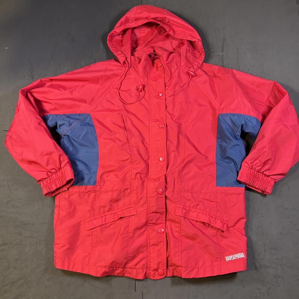 Northern Reflections men’s Red and Navy Windbreaker Jacket